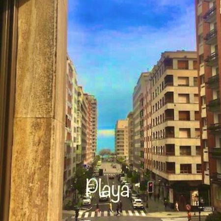 Rocamar Centro Playa San Lorenzo - Parking Gratuito Gijón Exteriér fotografie